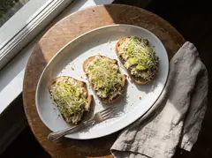 Tostadas tras la edición: haz duro de ventana; conserva la mesa